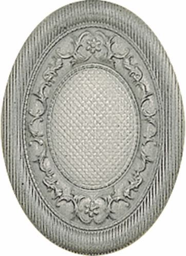 Medallon Yute Plata-Perla
